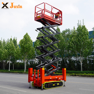 Miglior prezzo cingolato semovente a forbice tipo pista forbice ascensore elettrico Manlift a forbice piattaforma di lavoro aereo - Product Image 3