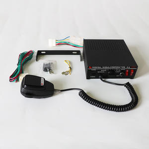 เครื่องขยายเสียงไซเรนอิเล็กทรอนิกส์ในรถยนต์ PA300 200 วัตต์ พร้อมไมโครโฟน LED คุณภาพดี ราคาดี ใช้ไฟ DC12V/24V สำหรับรถยนต์ รถบรรทุก รถพยาบาล - Product Image 2