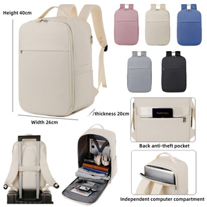 <span class=keywords><strong>Mochila</strong></span> de Mano Oxford Unisex <span class=keywords><strong>40x20x25</strong></span> Ligera e Impermeable para Viajes en Avión, <span class=keywords><strong>Mochila</strong></span> para Portátil - Product Image 2
