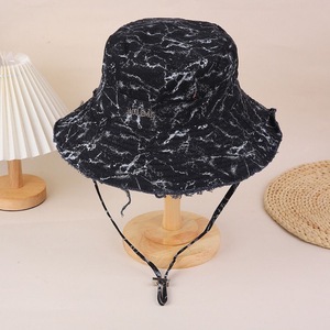 <span class=keywords><strong>HyunA</strong></span> femmes japonais rétro pêcheur chapeau effiloché bord Style coréen seau chapeau de soleil pour printemps été voyage unisexe seau chapeau - Product Image 6