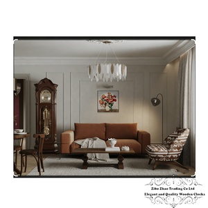 Horloge à <span class=keywords><strong>Pendule</strong></span>, Horloge de Grand-Père de Style Antique de Luxe pour la Maison et les Espaces Commerciaux - Product Image 4