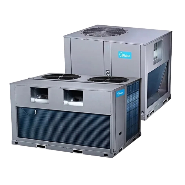 R410a Oem Quiet Operation 45kw 380V 460V 220V Central Air Conditioner for Office Heating and Cooling Rooftop Package Unit