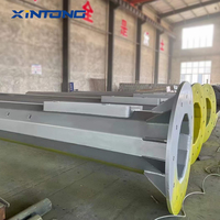 Postes de Luz Galvanizados de Acero Octogonales y Cónicos de 6m, 8m, 10m y 12m, de un Solo Brazo o Doble Brazo, Marca XINTONG