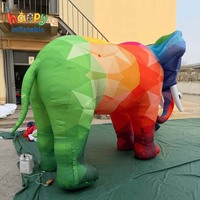 Elefante Inflable Gigante Comercial Personalizado para Desfiles Urbanos, Carnavales, Festivales y Celebraciones