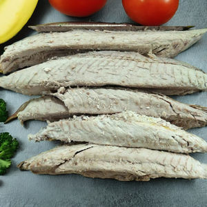 Listo Stock Frozen Skipjack Atún Lomo Precocido Bonito Atún para Conservas Mariscos Tailandia Mercado Agua Conservación Caja Embalaje - Product Image 2