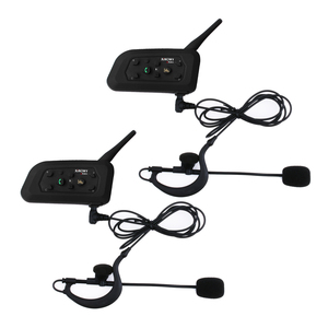 Casco de Árbitro de Fútbol Profesional XiNOWY <span class=keywords><strong>V6C</strong></span>, Intercomunicador para Bicicleta, Auriculares Inalámbricos Full Duplex, Interfono de 1200M BT para Jueces - Product Image 1