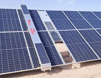 Robot de limpieza de paneles solares multiajuste para limpieza de energía solar fotovoltaica, máquina de limpieza automática, limpiador Solar, Control remoto y Control Web