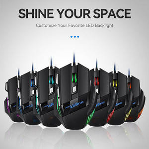 Prix d'usine populaire 7 lumière LED respirante 7D souris de jeu filaire USB - Product Image 4