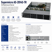 Server Rak Database Supermicro AS-2014S-TR 2U 12-Bay LFF H12SSL-i AMD EPYC 7002 7003 DDR4 PCIe 4.0