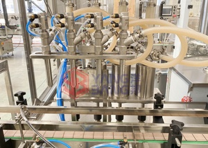 <span class=keywords><strong>4</strong></span>ノズル高速液体ガラス瓶ハニー充填機ハニーボトルオイルフィラーキャッピングラベリングマシン - Product Image 3