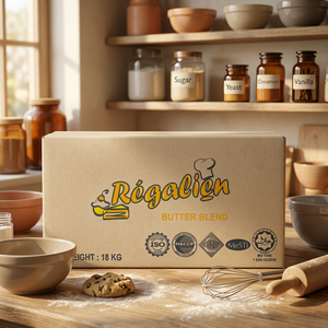 Mélange de beurre premium de haute qualité, stérilisé, aromatisé aux fruits, semi-moelleux, pour la cuisson, la pâtisserie et les toasts - Product Image 1