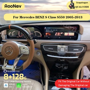 Car Radio for Mercedes Benz S Class S550 2005-2013 Android Auto <b>Stereo</b> Touch Screen GPS Multimedia Navigation Player Qualcomm - Product Image 2