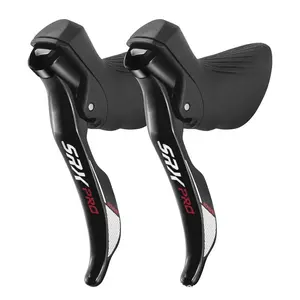 SENSAH dérailleur 2x7/8/9 2x10 vitesses manette de vitesse et câble de changement de vitesse levier de vitesse frein vélo Compatible pour <span class=keywords><strong>Shimano</strong></span> 10 S 4700 - Product Image 2