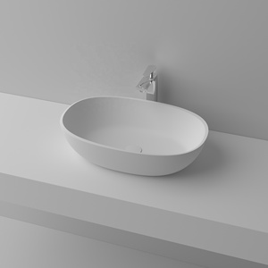 Pour Empolo Évier À La Main Moderne Nordique Pierre Artificielle Bassin Vanité <span class=keywords><strong>Poser</strong></span> Meuble <span class=keywords><strong>Vasque</strong></span> Salle De Bain Égouttoir Fabricateur Lavama - Product Image 5