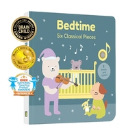 Module sonore personnalisé de luxe OEM pour livre électronique d'apprentissage précoce pour enfants, avec fonction tactile, reliure parfaite et impression sur carton.