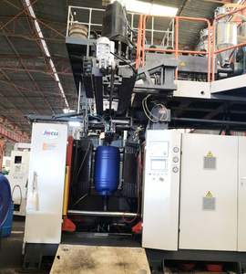 Machine de soufflage de PE de 200 <span class=keywords><strong>litres</strong></span>, fabrication de conteneurs en HDPE, PP, ABS, de fûts à huile avec composants de base du moteur - Product Image 5