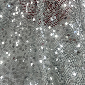 Sang Trọng Thiết Kế Đặc Biệt Trọng Lượng Nhẹ Kim Loại Lưới Vải Với 3Mm <span class=keywords><strong>Sequin</strong></span> Sáng Bóng Vải Tuyn Vải Cho Buổi Tối Ăn Mặc - Product Image 2