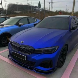 Film de protection en vinyle satiné <span class=keywords><strong>bleu</strong></span> roi pour voiture, film décoratif pour meubles, de la meilleure qualité, en vente chaude - Product Image 6