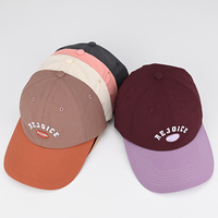 Gorro Deportivo Bordado con Logotipo Personalizado en Oferta, Ajustable, de 6 Paneles, Color Sólido, Transpirable, para Primavera y Verano, Gorra de Béisbol a la Moda