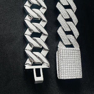 Collar de Cadena Cubana Grande de 30 mm, Estilo Hip Hop, Joyería de Moda, Lujoso y Pesado, Cadena Cubana Grande, Cadena de Eslabones Cubanos de Miami - Product Image 3