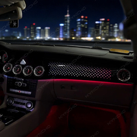 Pour Benz CLS W218 2012 2017, éclairage d'ambiance de voiture, éclairage LED intérieur automatique, éclairage d'ambiance automobile, contrôle par application Bluetooth