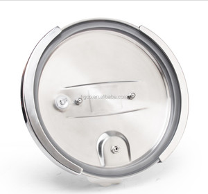 Cuisinière à pression commerciale en acier inoxydable de haute qualité, équipement de cuisine écologique avec poignée pliable - Product Image 3