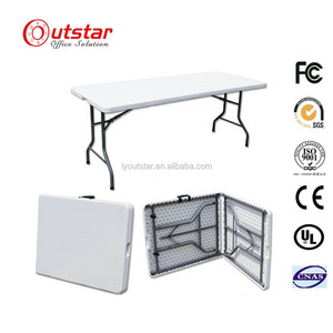 Latest Design Modern Hotel <b>Outdoor</b> Dining <b>Table</b> and Chair Set HPDE Top Portable Plastic Furniture for Sale - Product Image 6