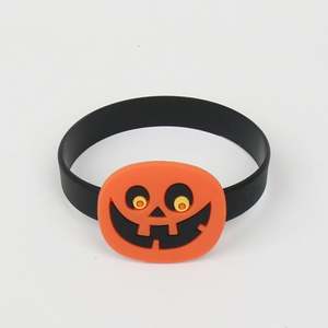 Pulseras de Silicona de Halloween al por Mayor, Lindas Pulseras Infantiles para Fiestas de Halloween - Product Image 6