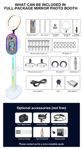 IPad và DSLR tất cả trong một ma thuật gương ảnh gian hàng di động độc đáo Selfie ma thuật gương gian hàng để bán - Product Image 5