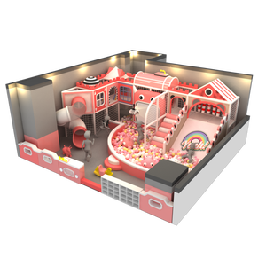 Parque Infantil Interior de Plástico de Nuevo Diseño y Buena Calidad para Niños, Castillo Inflable, Diversión y Aventura - Product Image 1