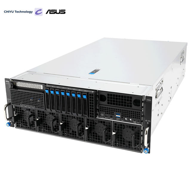 ESC8000-E12 in Stock 4U Rack AI Server Dual Gen 6 CPU 8 GPU 32 DIMM 2 PCIe Gen5 6 NVMe Fast Shipping Professional Data Center