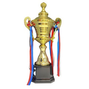Metal <b>Trophy</b> 53Cm <b>Engraving</b> Office Use Durable Award For Sports Arts Competitions - Product Image 5