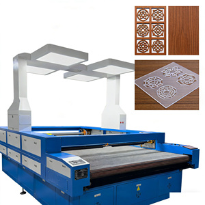 Automatic Panoramic Vision CO2 Laser Cutter Machine Dual Head for Textile & Garment Industry - Product Image 5