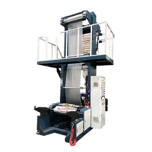 Mini film extrusion machine to make bags plastic film blowing machine for t shirt plastic bag machine