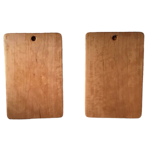 Cutting Board Square 1.5cm Thick Fruit <b>Knife</b> Mini <b>Bread</b> Steak Serving Tray Toddler Kitchen Pretend - Product Image 1