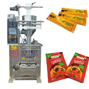 Multifunctionele Verpakkingsmachines Honingvulmachine Vffs Tomatenpuree Sachet Ketchup Verpakkingsmachine