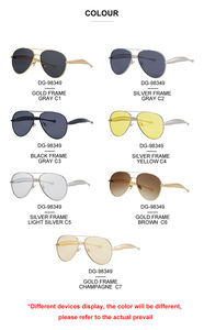 Partagas Fashion Designer Logo personalizzato in metallo doppio ponte aviazione UV400 sfumature <span class=keywords><strong>occhiali</strong></span> <span class=keywords><strong>da</strong></span> <span class=keywords><strong>sole</strong></span> per donne e donne <span class=keywords><strong>occhiali</strong></span> <span class=keywords><strong>da</strong></span> <span class=keywords><strong>sole</strong></span> <span class=keywords><strong>occhiali</strong></span> <span class=keywords><strong>da</strong></span> <span class=keywords><strong>sole</strong></span> - Product Image 6