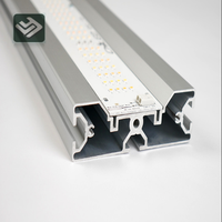 Profilé en aluminium sur mesure pour boîtier de dissipateur thermique de boîte lumineuse LED, extrusion linéaire anodisée 6063