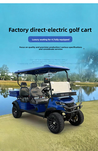 Carrito de Golf Eléctrico Todoterreno Personalizado de 4 Plazas con Caja de Almacenamiento, Vehículo Utilitario - Product Image 5
