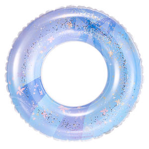 Flotador Inflable para Padres e Hijos con Lentejuelas, Tubo Flotante de PVC para Piscina y Parque Acuático, Patrón Abstracto, Grosor de 0.20mm - Product Image 5