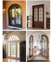 Puerta de Vidrio de Estilo Moderno en Aluminio Negro con Travesaño y Paneles Laterales, Resistente al Viento, Tamaño Personalizado para Oficina, Hotel, Hospital, Centro Comercial y Entrada