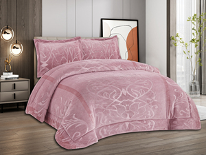 Chất Lượng Cao Và Siêu Ấm Áp 100% Polyester Sợi Nhuộm Nổi Flannel <span class=keywords><strong>Comforter</strong></span> <span class=keywords><strong>Set</strong></span> Cho Phòng Ngủ - Product Image 5