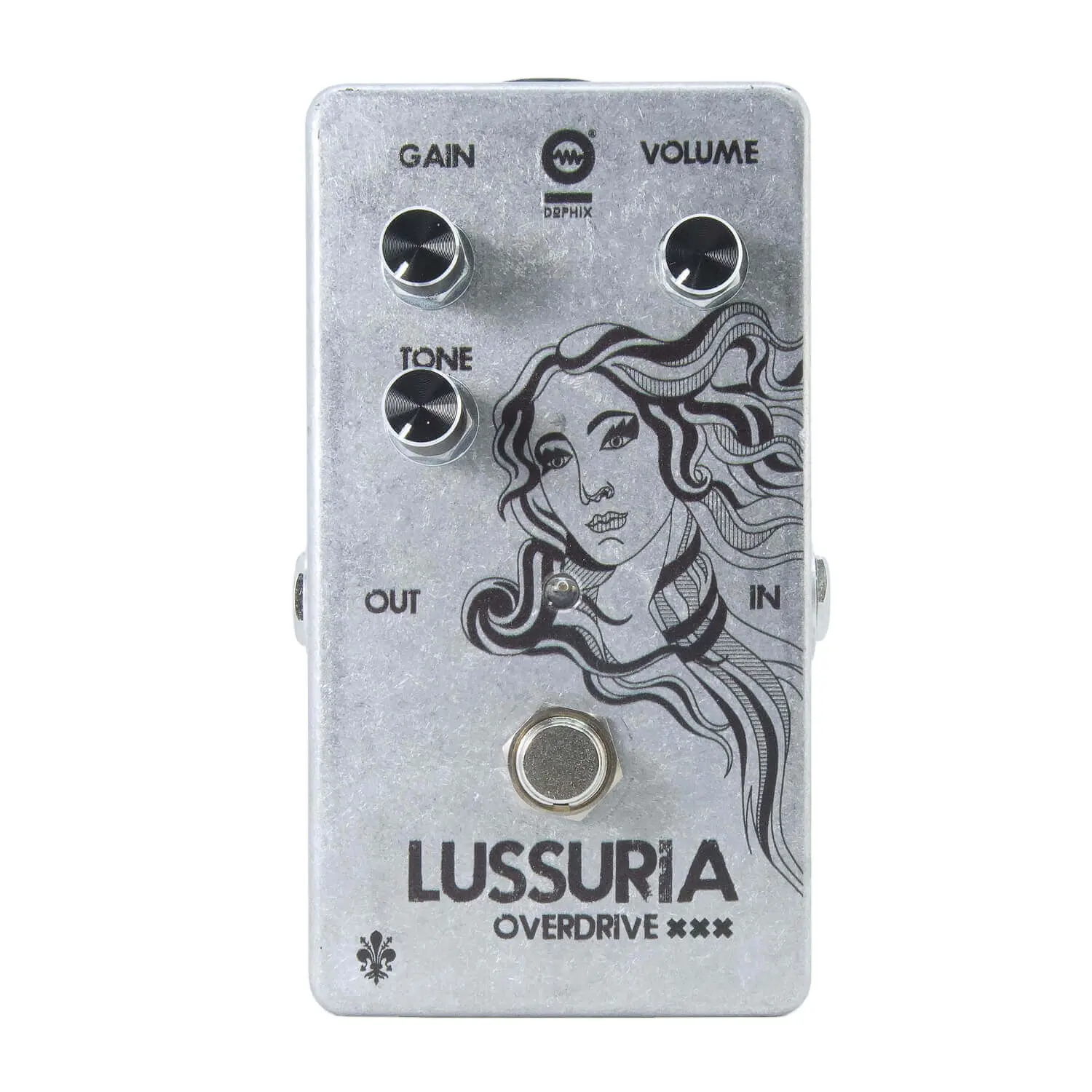 Guitar Accessories - Hand Made Guitar pedal Lussuria Overdrive for Elettric Guitar - Made In Italy luxury fascion pedals