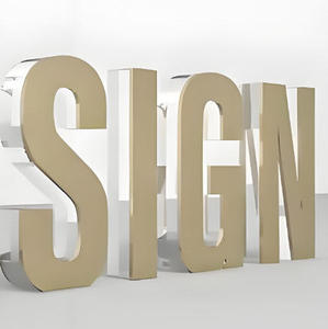 ป้ายตัวอักษรอะคริลิคแบบไม่มีไฟ ขายดี รุ่นใหม่ ใช้ได้ทั้งภายในและภายนอกอาคาร สำหรับแสดงชื่อแบรนด์ - Product Image 3