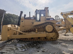 รถดันดินแคตเตอร์พิลลาร์ D9R ราคาดี สำหรับงานอุตสาหกรรม อุปกรณ์หนักมือสอง รถดันดินตีนตะขาบ Cat D9r มือสองสำหรับขาย - Product Image 3