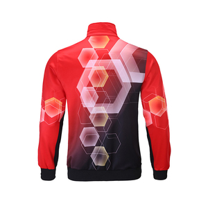 Chinese manufacturer wholesale Mens patered trackfollow, Sport jacket custom - Product Image 2