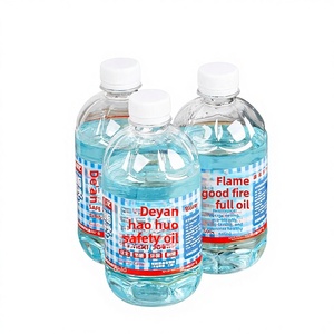 Huile minérale écologique Deyanhaohuo 500g Bouteille bleue pour la maison, les restaurants et le camping - Product Image 3