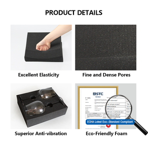 Lightweight PU <strong>Foam</strong> <strong>Pad</strong> Protective &amp; Cushioning Material for Delicate Jewelry Display Case Inserts - Product Image 2