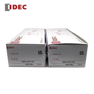 Gümüş Beyaz Çerçeve Metal Çerçeve Buton Anahtarı 22mm Panel Montajlı Gömme Kafa Yeşil 1NO Anlık IDEC YW4B M1E10G - Product Image 3