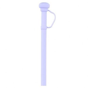 Food Grade Silicone <b>Straw</b> with Dinosaur Hat Dust Plug Cute Cartoon Silicone <b>Straw</b> Compatible with Stanley Tumbler - Product Image 6